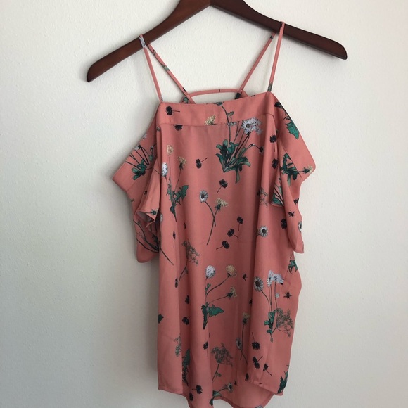 Express floral off-the-shoulder blouse-NWT - Picture 5 of 5